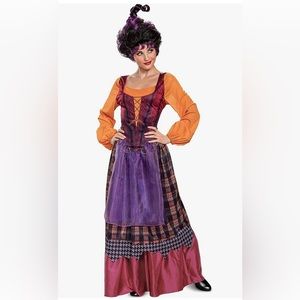 Hocus Pocus Delux Mary Costume size Small 4-6